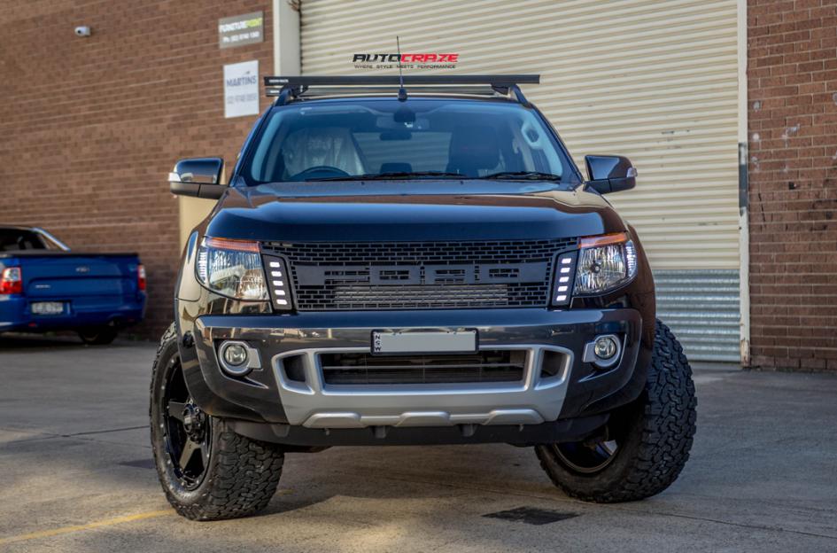 FORD RANGER GD04 MATTE BLACK 3