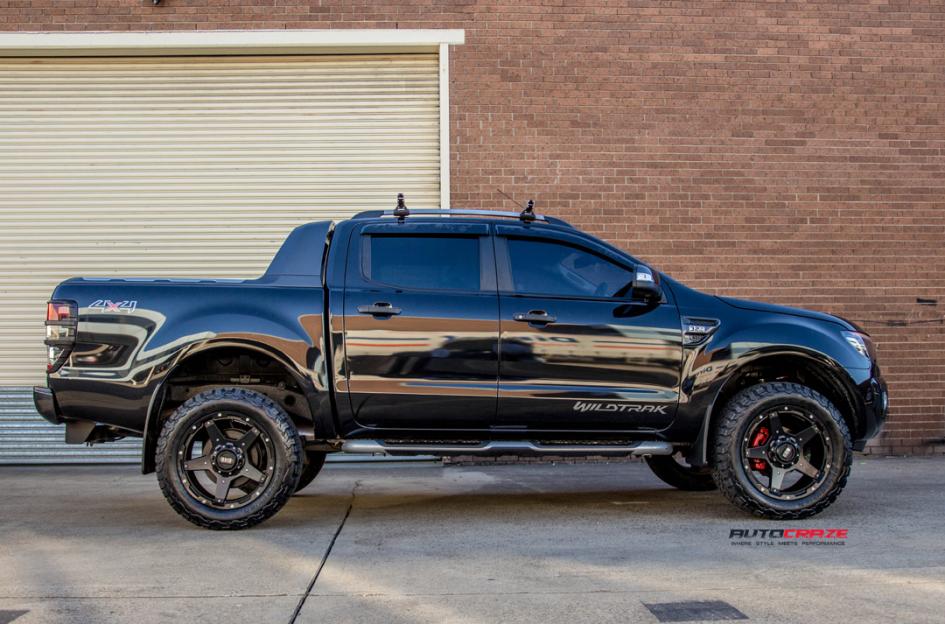 FORD RANGER GD04 MATTE BLACK 3