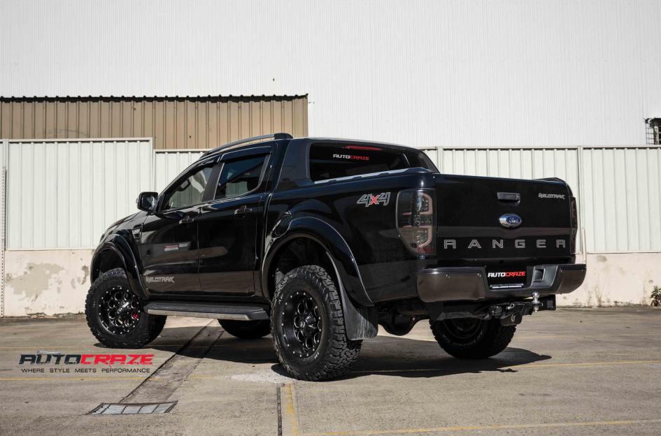 FORD RANGER REVOLVER GLOSS BLACK WITH MILLED ACCENTS