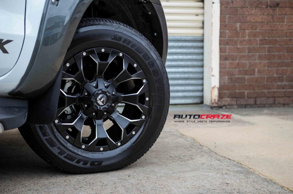 FORD RANGER ASSAULT GLOSS BLACK MILLED ACCENTS