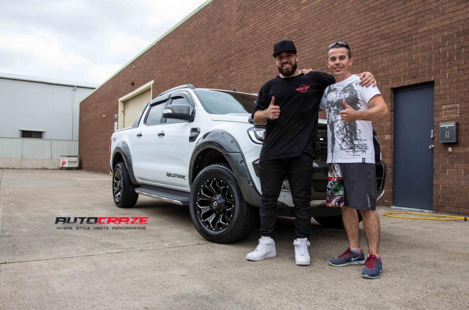 FORD RANGER ASSAULT GLOSS BLACK MILLED ACCENTS