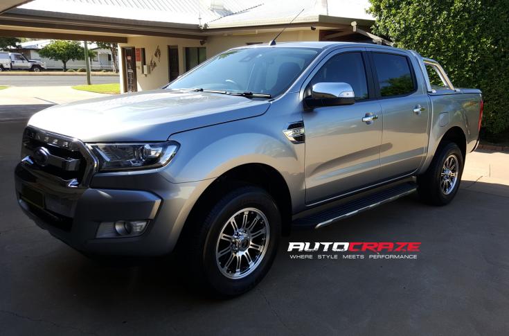 FORD RANGER GRANITE FULL POLISH BLACK