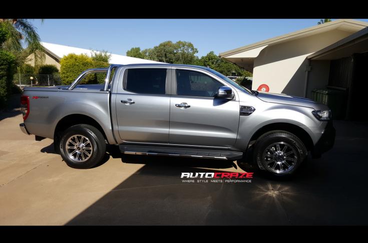 FORD RANGER GRANITE FULL POLISH BLACK