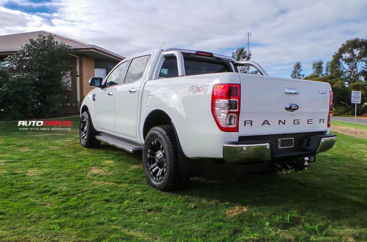 FORD RANGER MONSTER XD MATTE BLACK