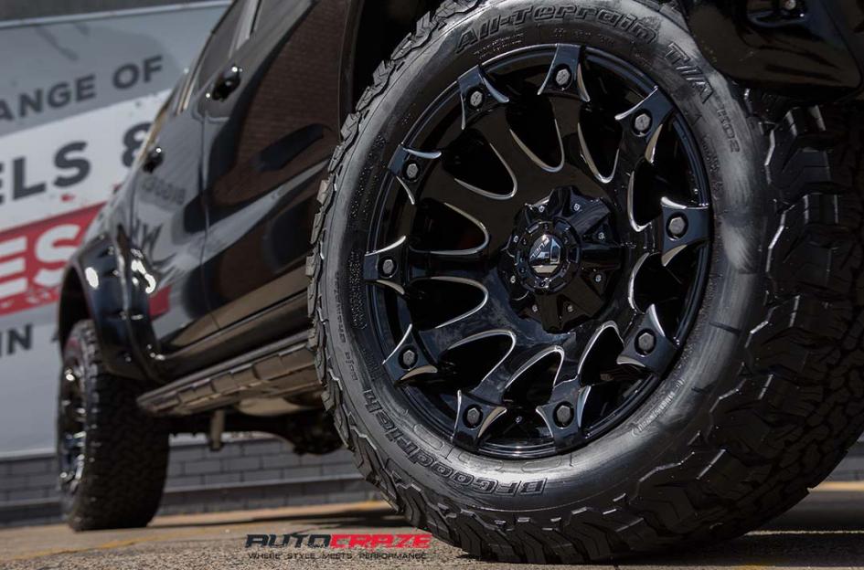 FORD RANGER ASSAULT GLOSS BLACK MILLED ACCENTS