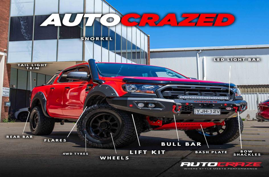 FORD RANGER HURRICANE SATIN BLACK