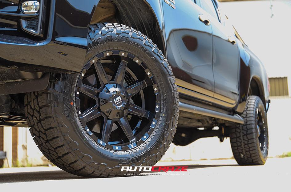 TOYOTA HILUX N80 4WD BLADE OR MATTE BLACK 