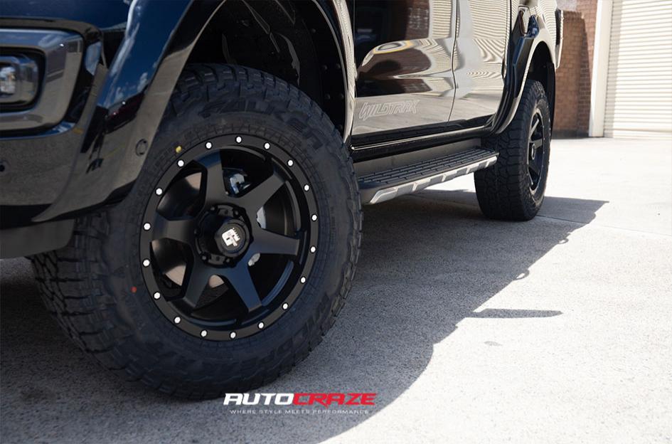 FORD RANGER PHILIDELPHIABLACK MATTE FRONT MILLED