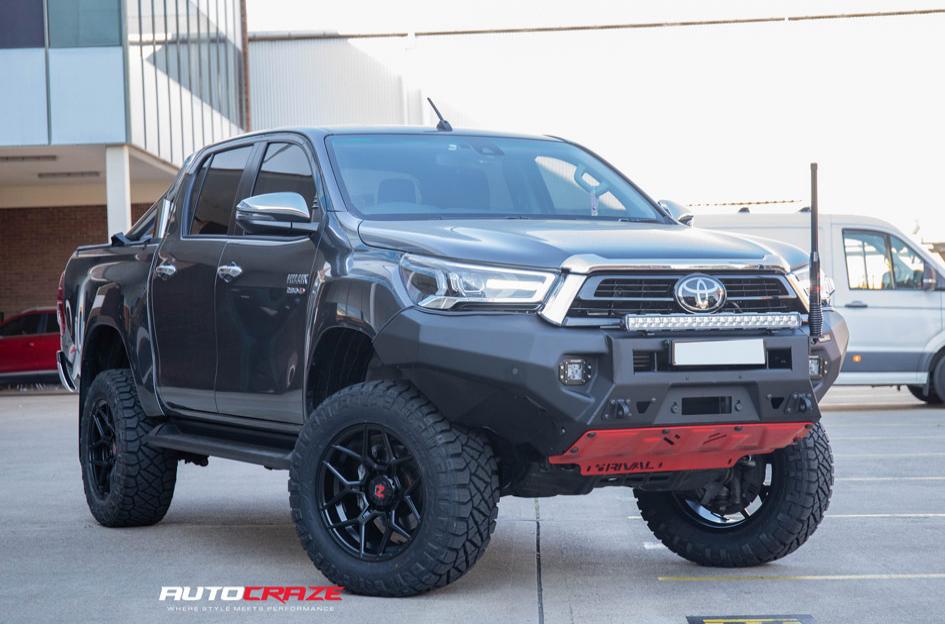 TOYOTA HILUX 4WD SABBATH MATTE BLACK