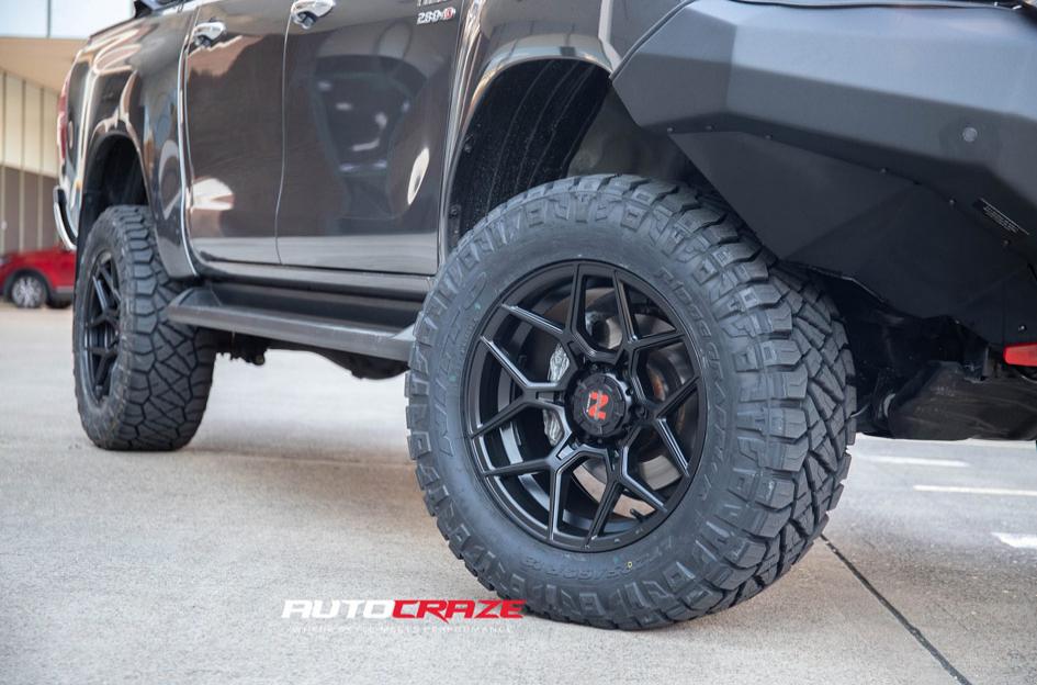 TOYOTA HILUX 4WD SABBATH MATTE BLACK