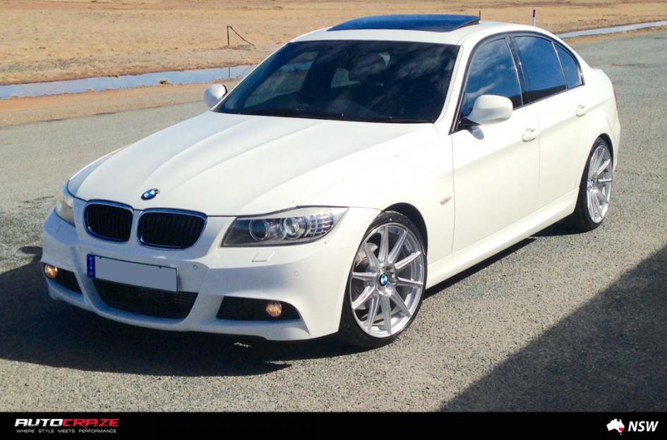 BMW 3 SERIES ESSEN SILVER MACHINED FACE
