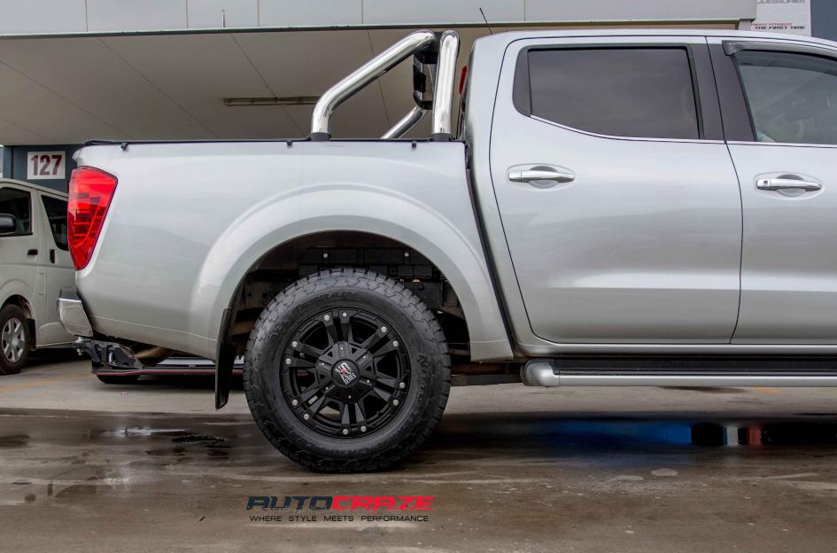 NISSAN NAVARA MONSTER XD 2 MATTE BLACK