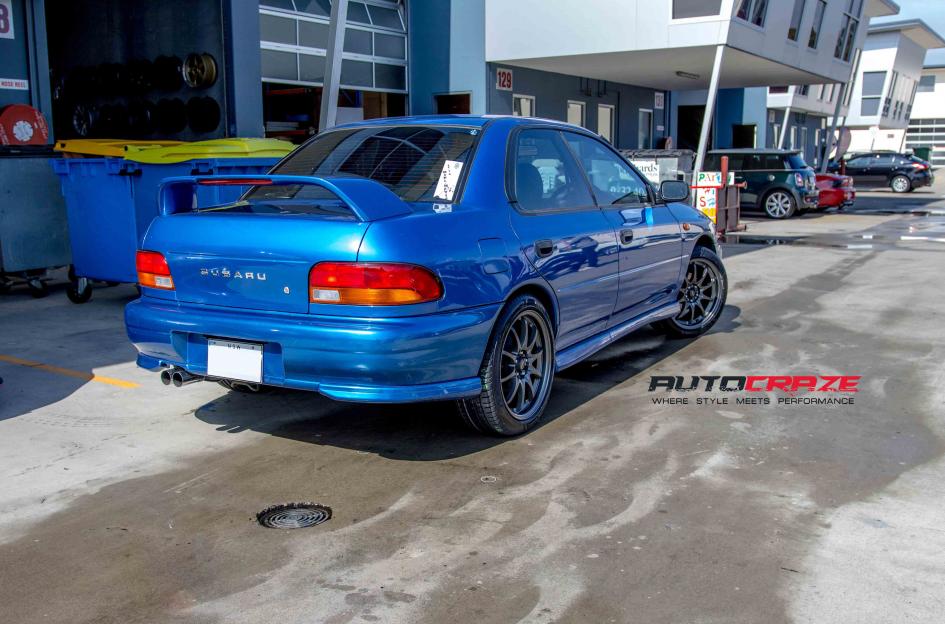 SUBARU WRX CHALLENGE GUN METALLIC MATTE