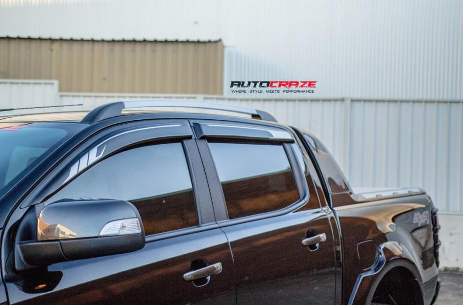 FORD RANGER GD03 GLOSS BLACK MILLED ACCENTS