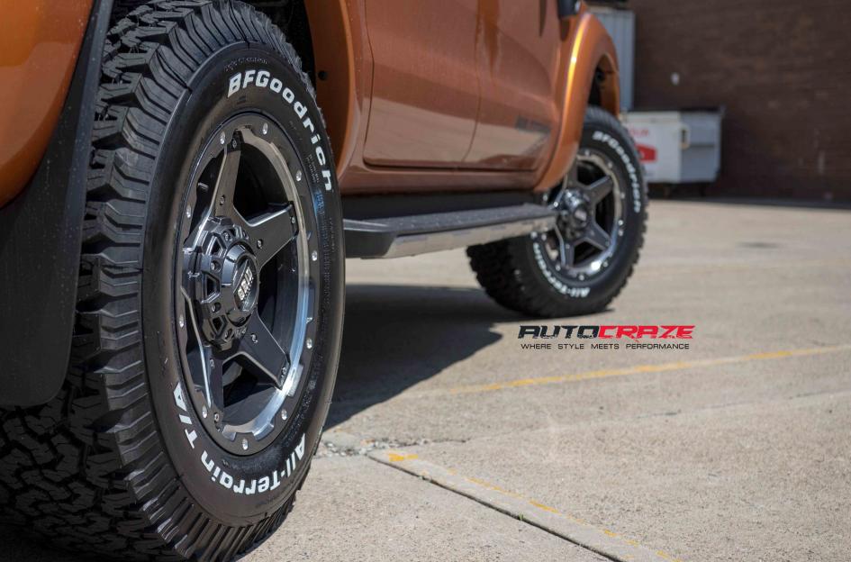FORD RANGER GD04 GRAPHITE WITH MILLED ACCENTS 5