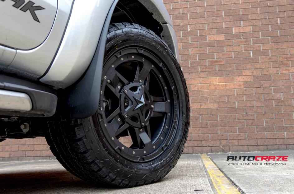FORD RANGER ROCKSTAR XD 3 MATTE BLACK