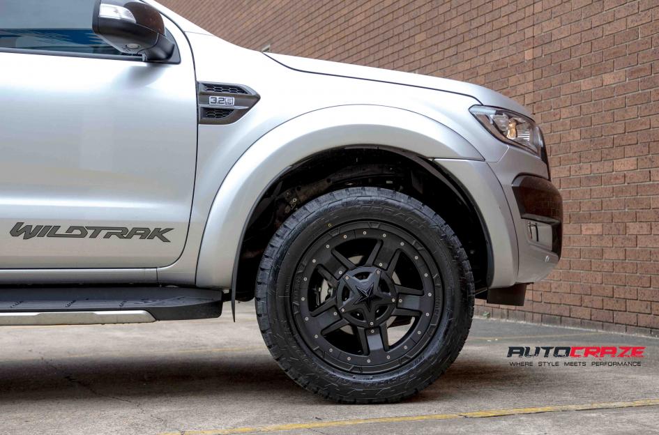 FORD RANGER ROCKSTAR XD 3 MATTE BLACK