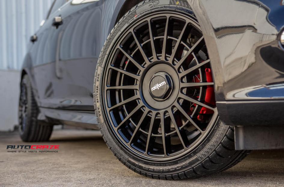FORD FOCUS  5 STUD  LAS R MATTE BLACK