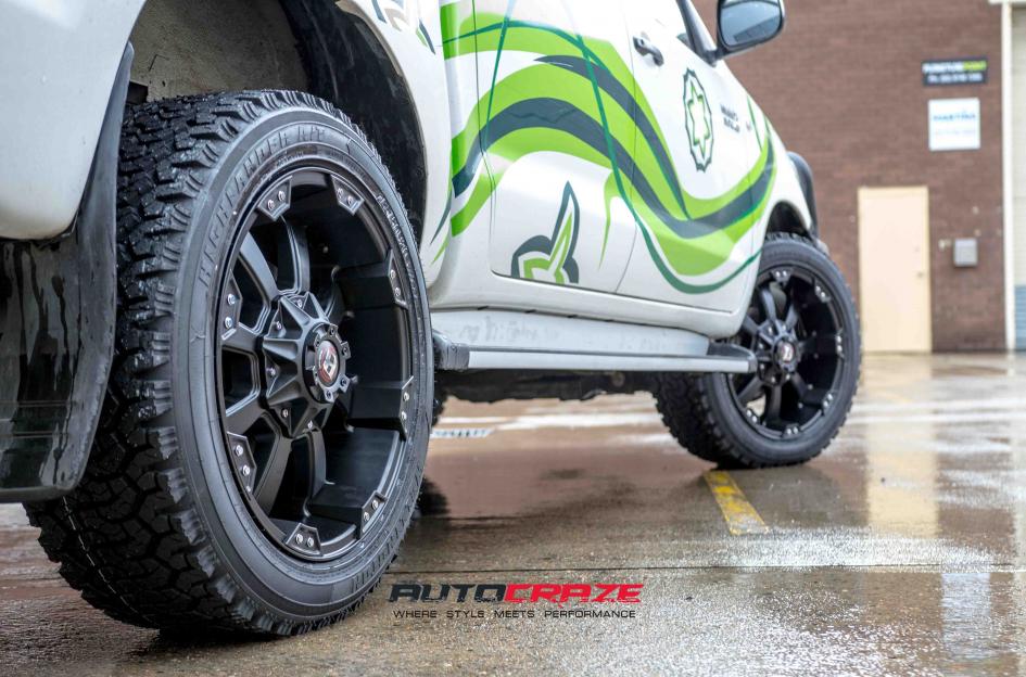 TOYOTA HILUX N70 4WD MORAX FLAT BLACK