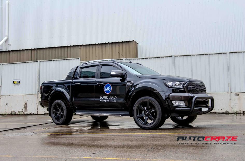 FORD RANGER S6 MATTE BLACK