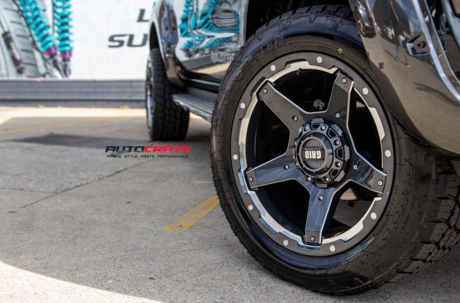 FORD RANGER GD04 GRAPHITE WITH MILLED ACCENTS