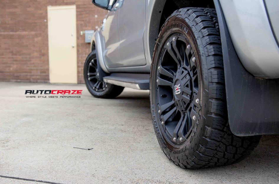 FORD RANGER MONSTER XD 2 MATTE BLACK 6