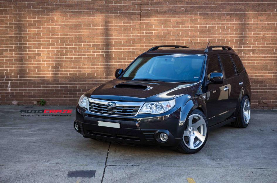 SUBARU FORESTER TMB SILVER MACHINED FACE