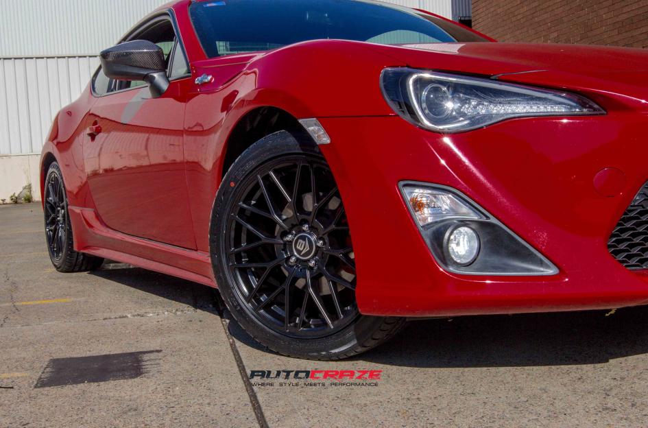 TOYOTA 86 ONCORE MATTE BLACK