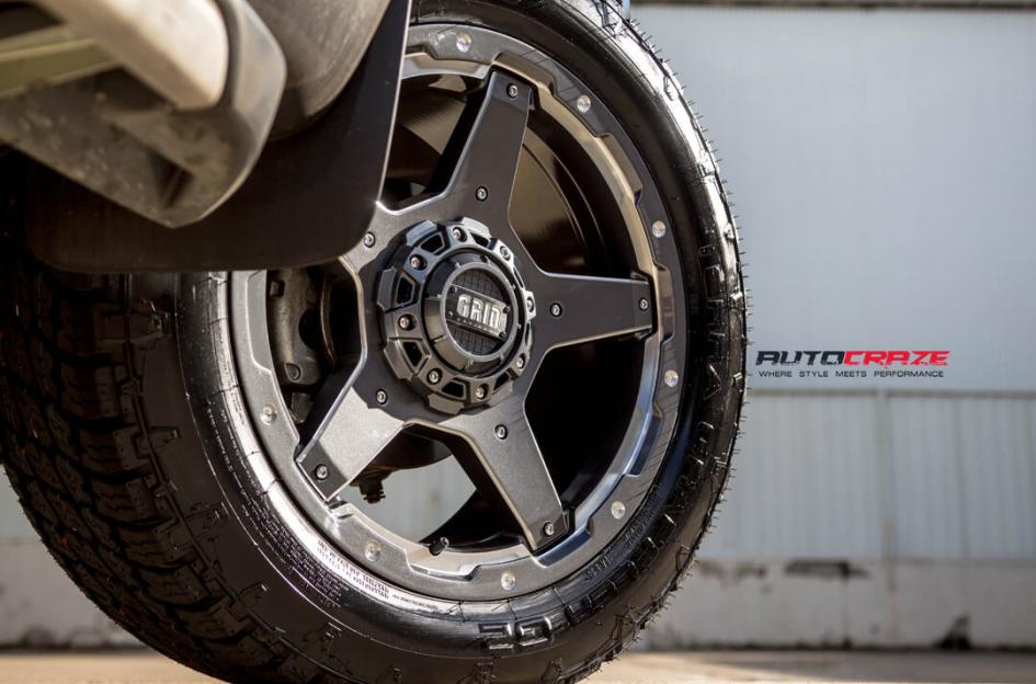 FORD RANGER GD04 GRAPHITE WITH MILLED ACCENTS
