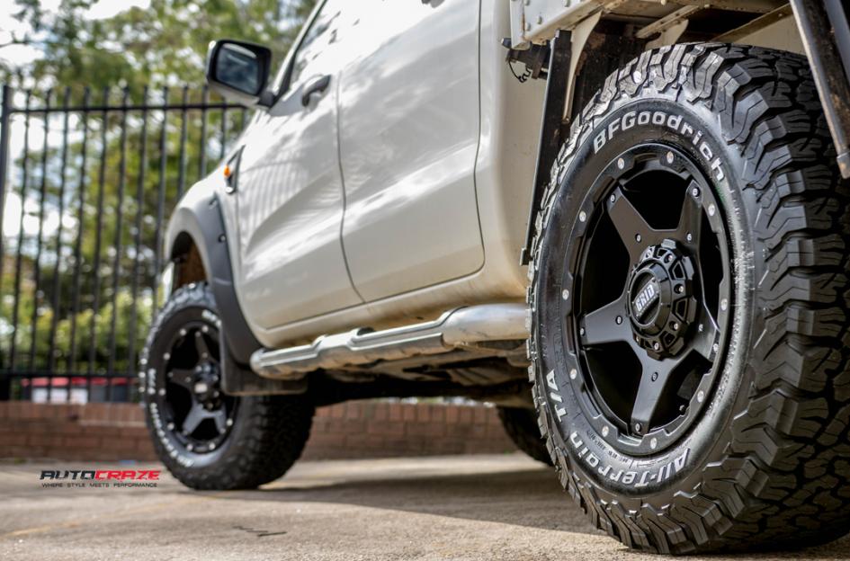FORD RANGER GD04 MATTE BLACK