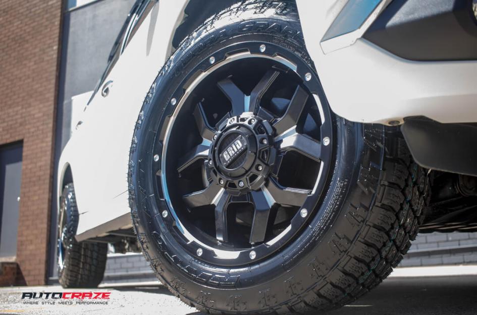 MITSUBISHI PAJERO SPORT GD07 MATTE BLACK MILLED