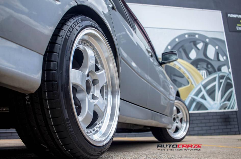 MITSUBISHI EVO RS1 SILVER MACHINED LIP