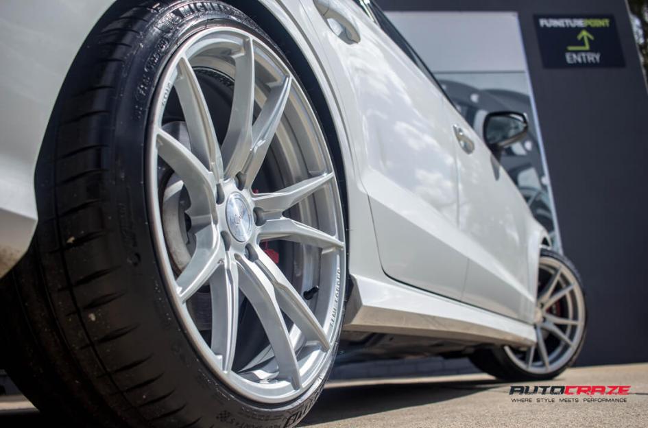 AUDI S3 2003 ONWARDS SF06 SILVER MACHINED FACE