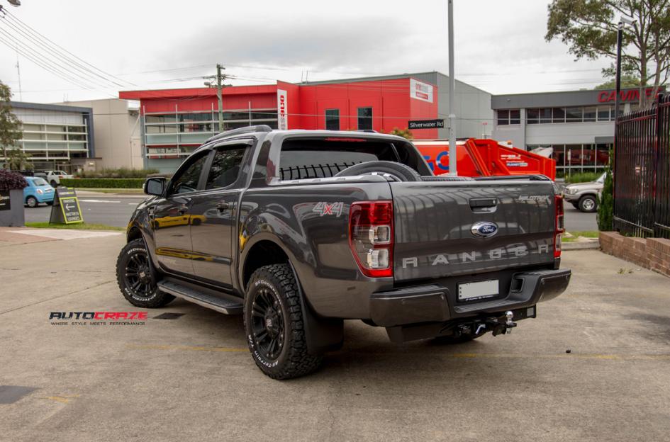 FORD RANGER MONSTER XD 2 MATTE BLACK 7