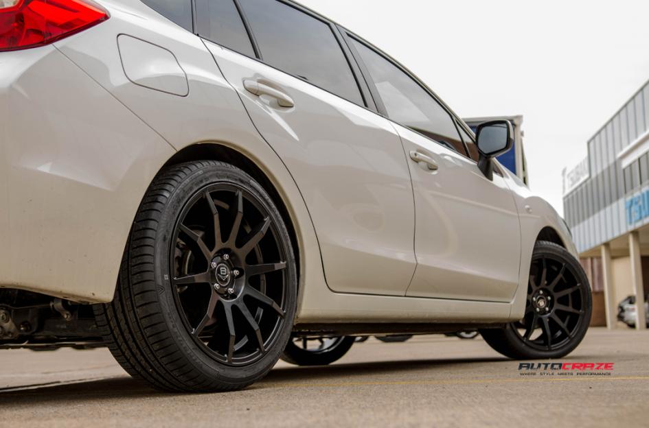 SUBARU IMPREZA PATRICK MATTE BLACK