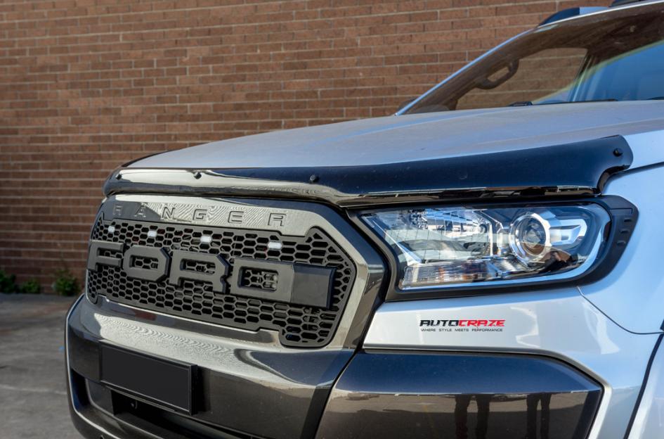 FORD RANGER HOSS XD II SATIN BLACK DARK TINT