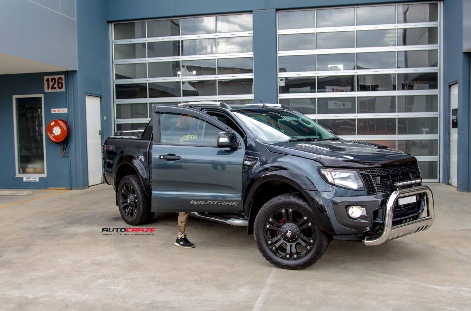 FORD RANGER MONSTER XD MATTE BLACK 6