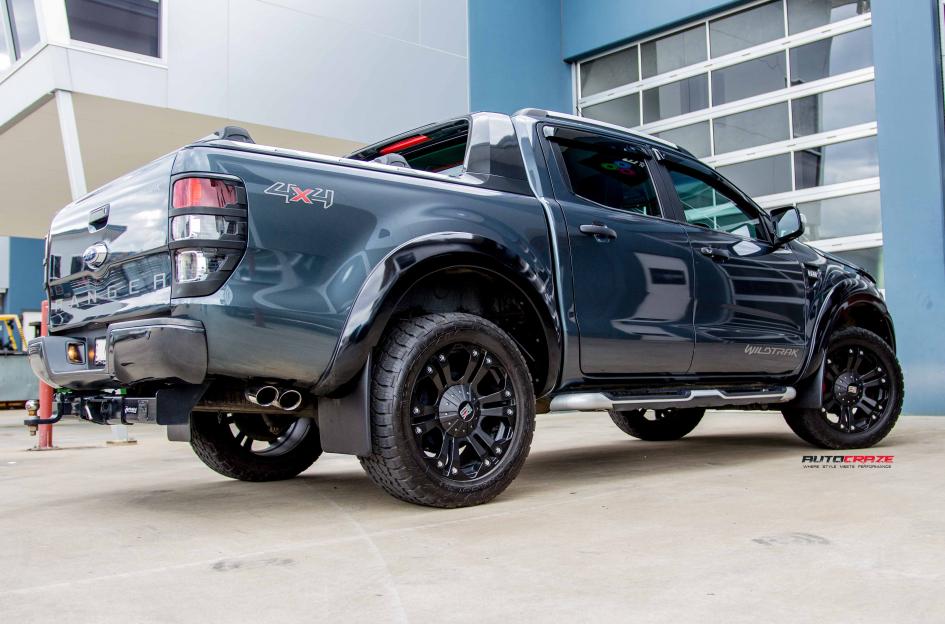 FORD RANGER MONSTER XD MATTE BLACK 6