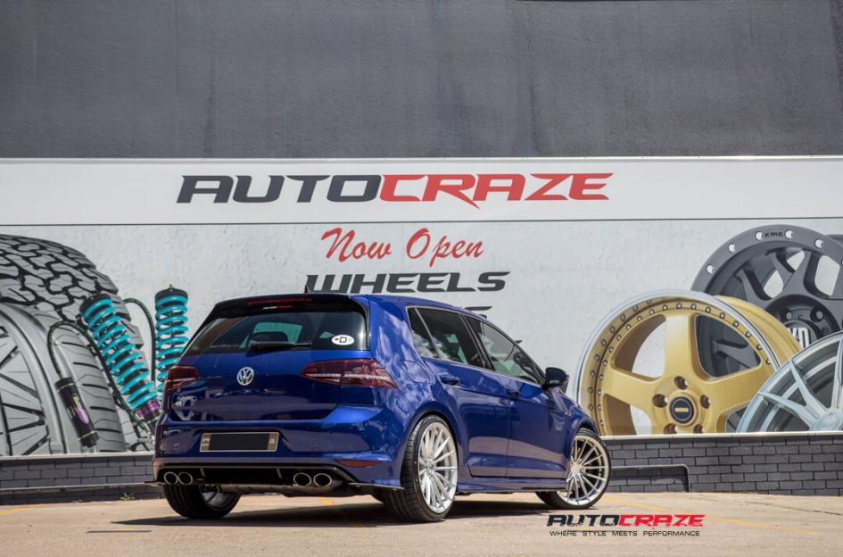 VOLKSWAGEN GOLF SF09 SILVER MACHINED