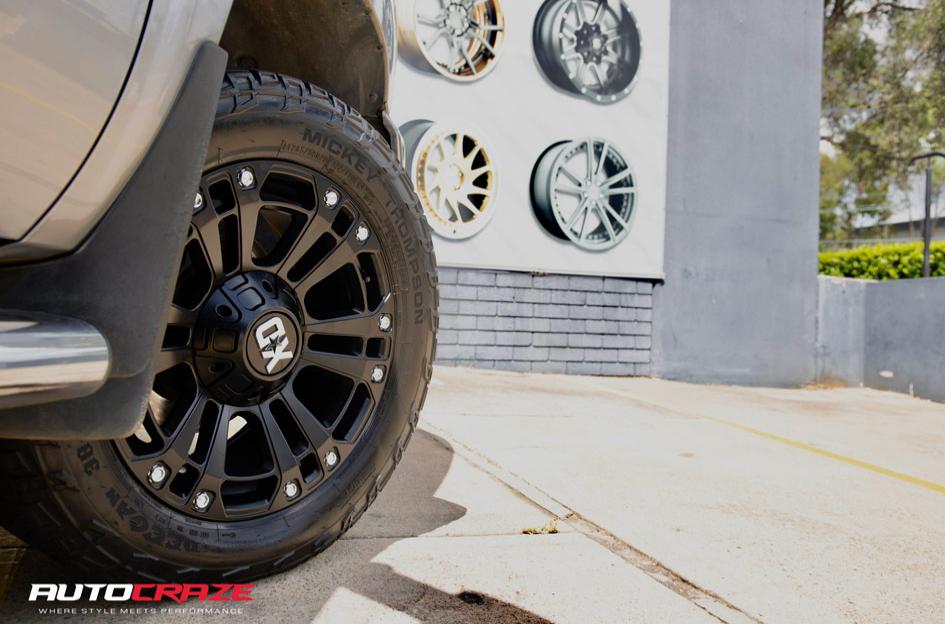 CHEVROLET SILVERADO MONSTER XD MATTE BLACK