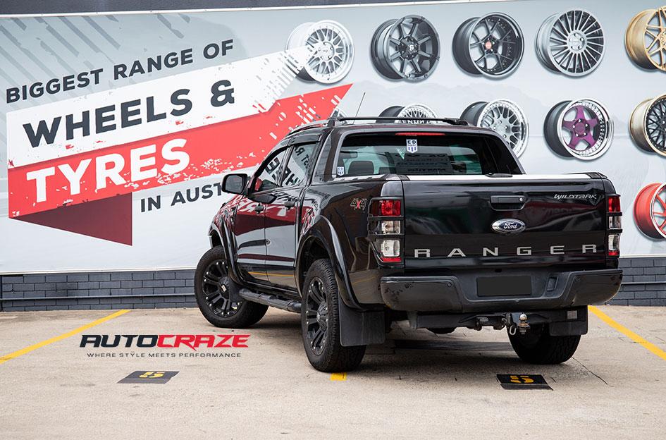 FORD RANGER MONSTER XD 2 MATTE BLACK