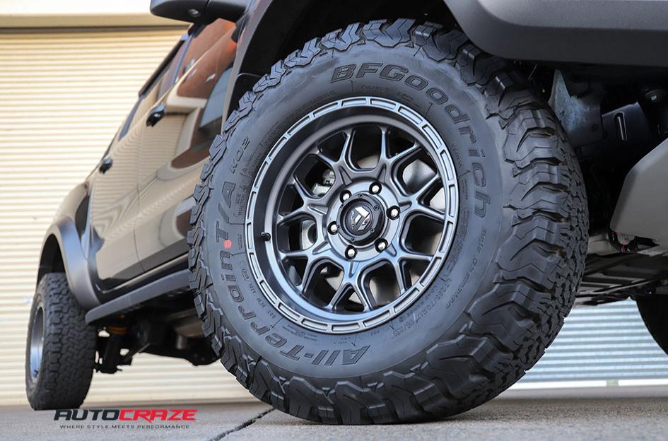 FORD RANGER RAPTOR SHOK ANTHRACITE 