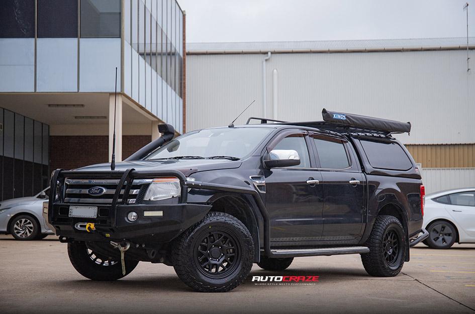 FORD RANGER BULLY OL KM717 SATIN BLACK