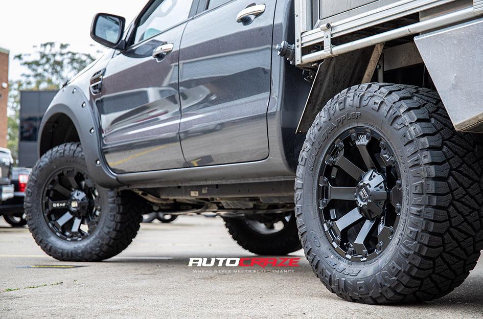 FORD RANGER AMBUSH MATTE BLACK