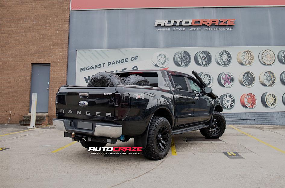 FORD RANGER AMBUSH MATTE BLACK