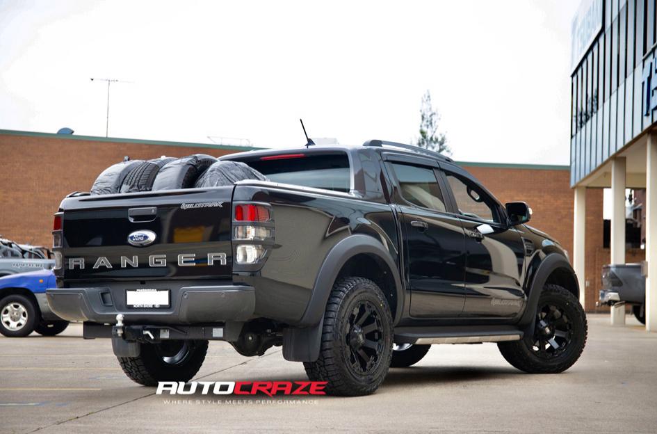 FORD RANGER AMBUSH MATTE BLACK