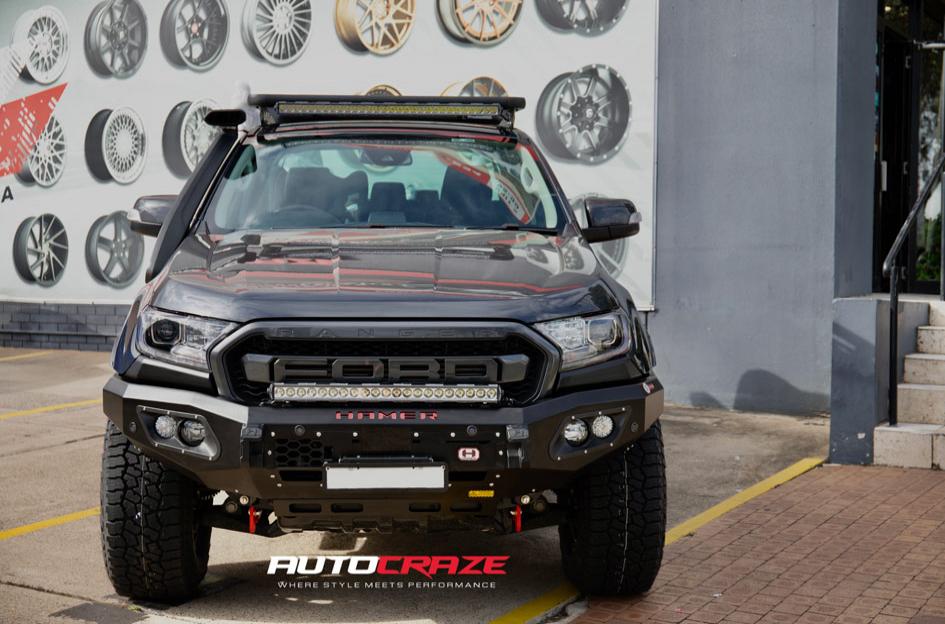 FORD RANGER VICTIM GUNMETAL BLACK RING