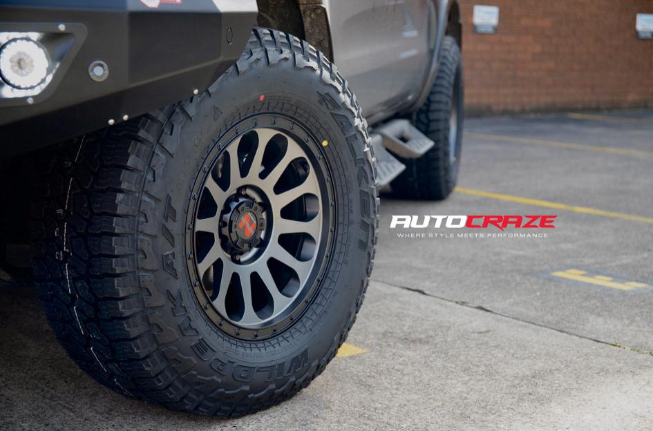 FORD RANGER VICTIM GUNMETAL BLACK RING