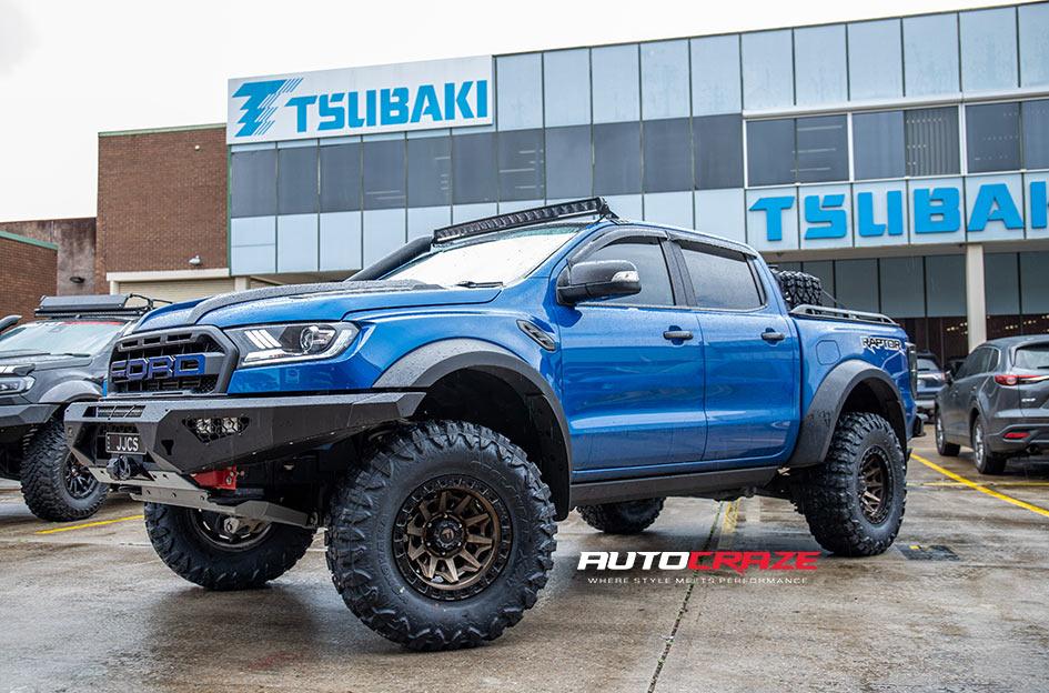 FORD RANGER RAPTOR COVERT BRONZE BLACK LIP