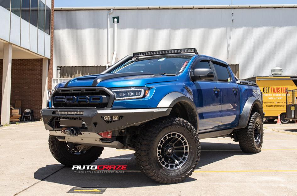 FORD RANGER RAPTOR HEATER MATTE BLACK MACHINED